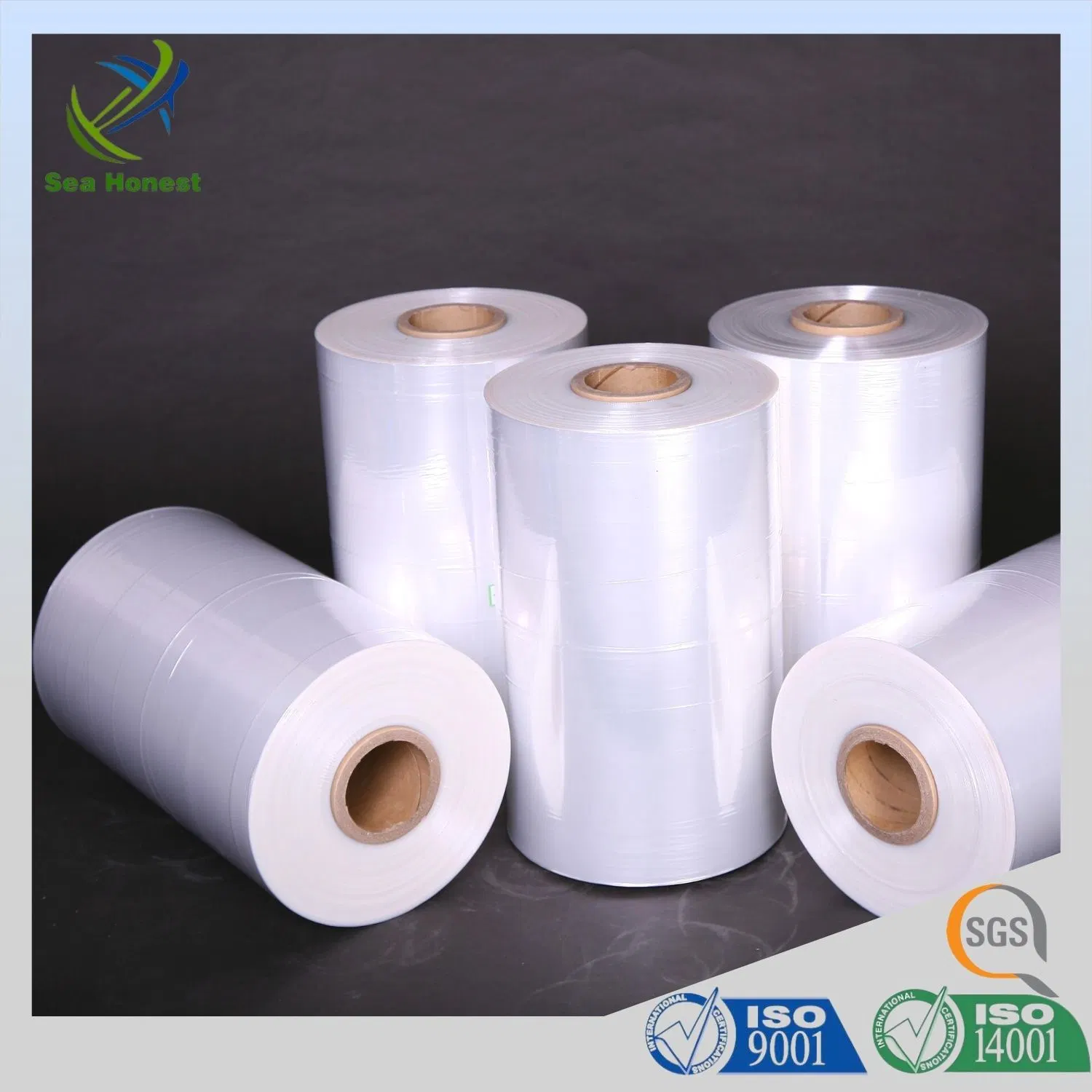 15/19/25 Micron Heat Shrinkable Polyolefin Film POF Film for Packaging and Protecting