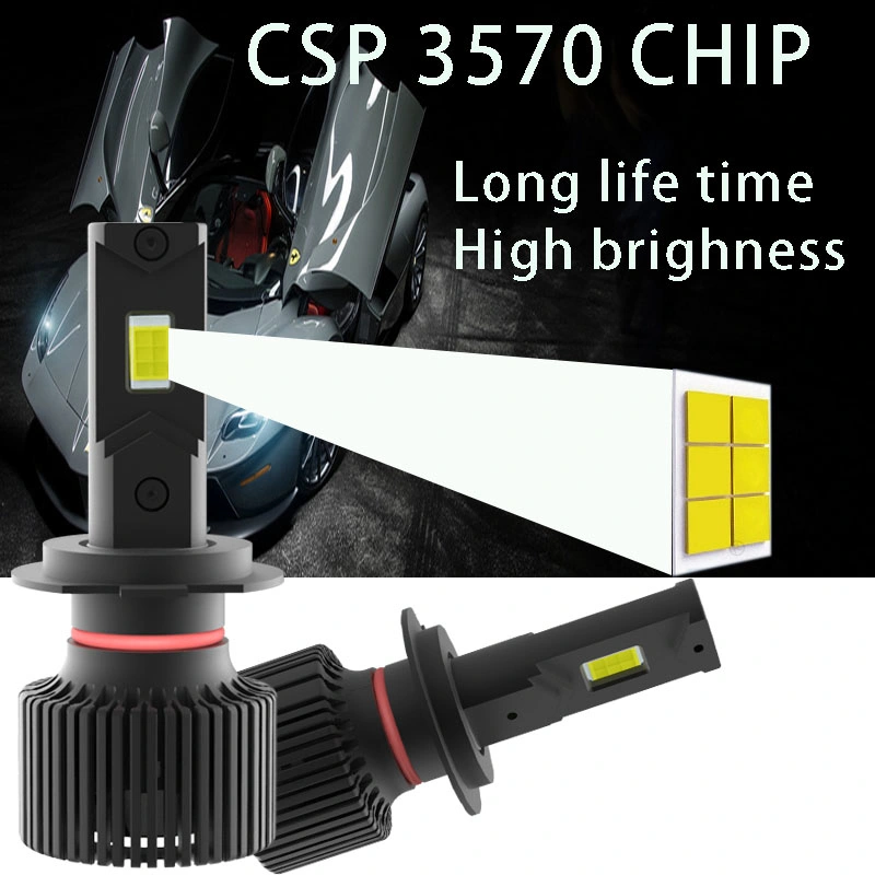 Car Light Auto Mirror H4 H7 H11 Light up Instantly 10000lm 110W LED Headlight Service 6000K 6500K