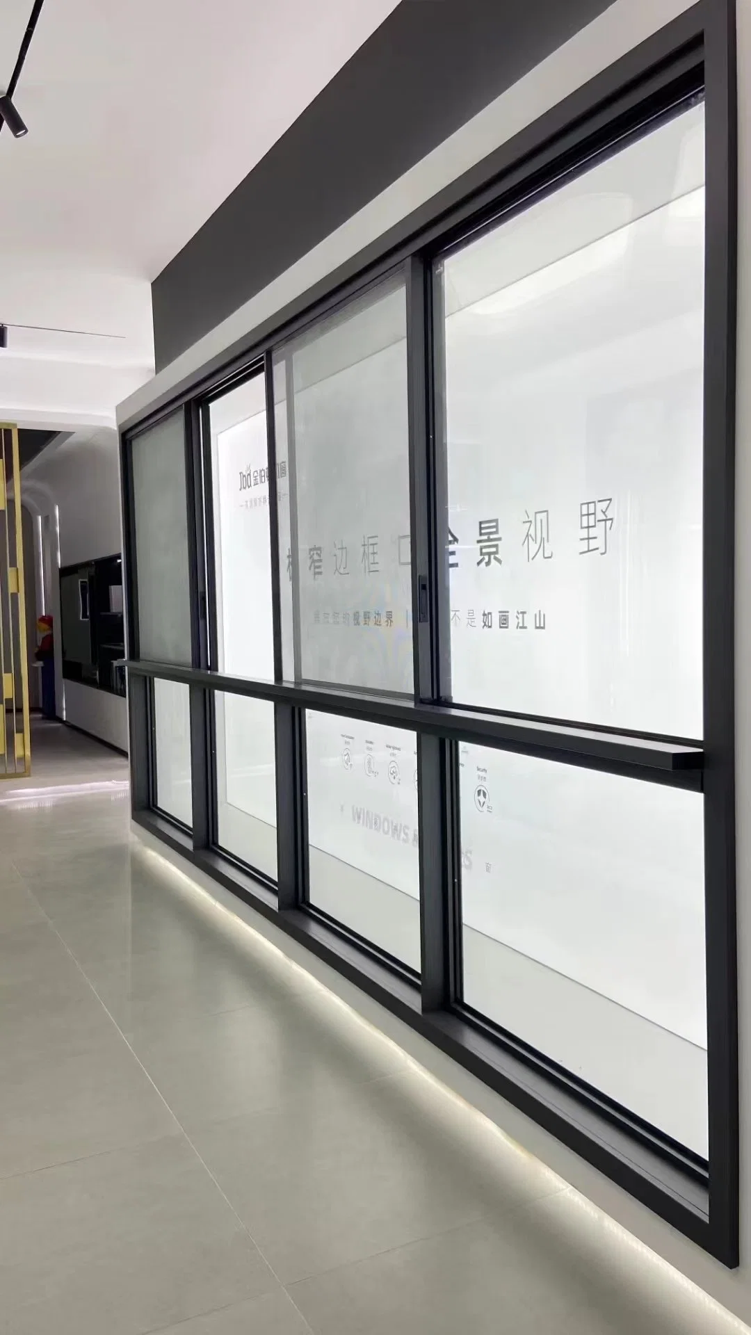 Modern Design Casement Glass Window Aluminium Alloy Profile Sliding Window