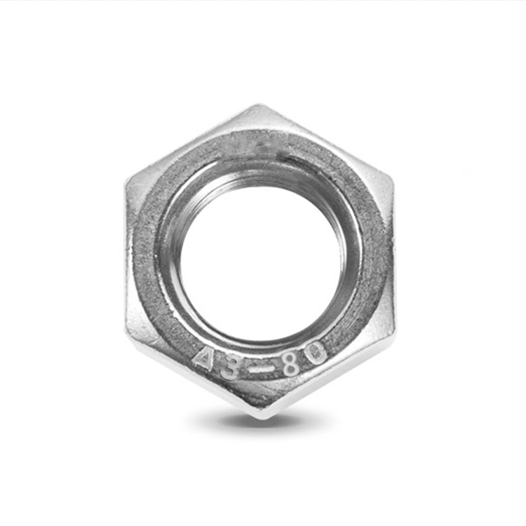 DIN934 48 galvanizado M10 M12 M14 M15 M16 DIN 934 M17 la tuerca hexagonal la norma ISO 4034