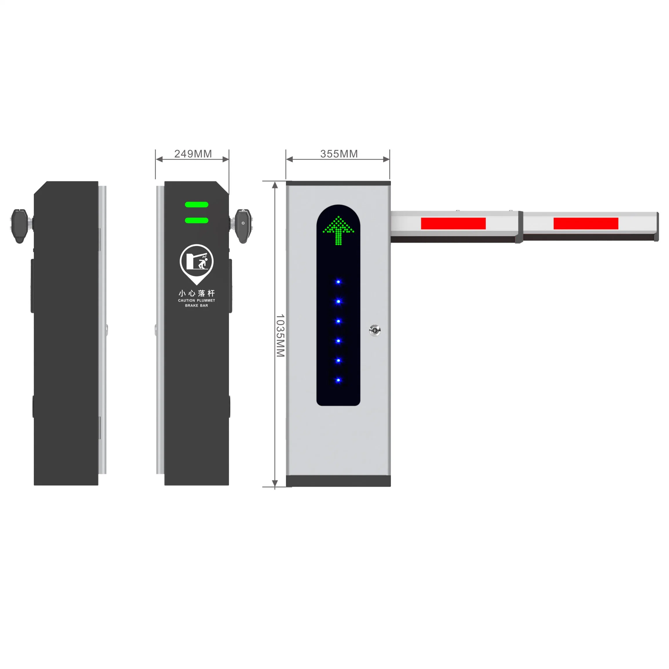 5 Millionen Mal Automatische Sicherheit Auto Gate Parkplatz Boom Barrier System