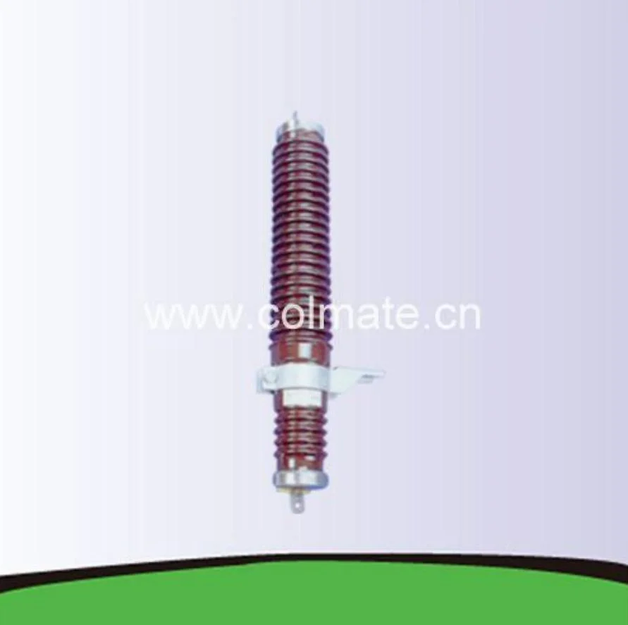 Aumento de porcelana 11kv de intercepción de pararrayos de óxido metálico de cerámica sin huecos el polímero compuesto polimérico 11kv 15kv 33kv 36kv Station