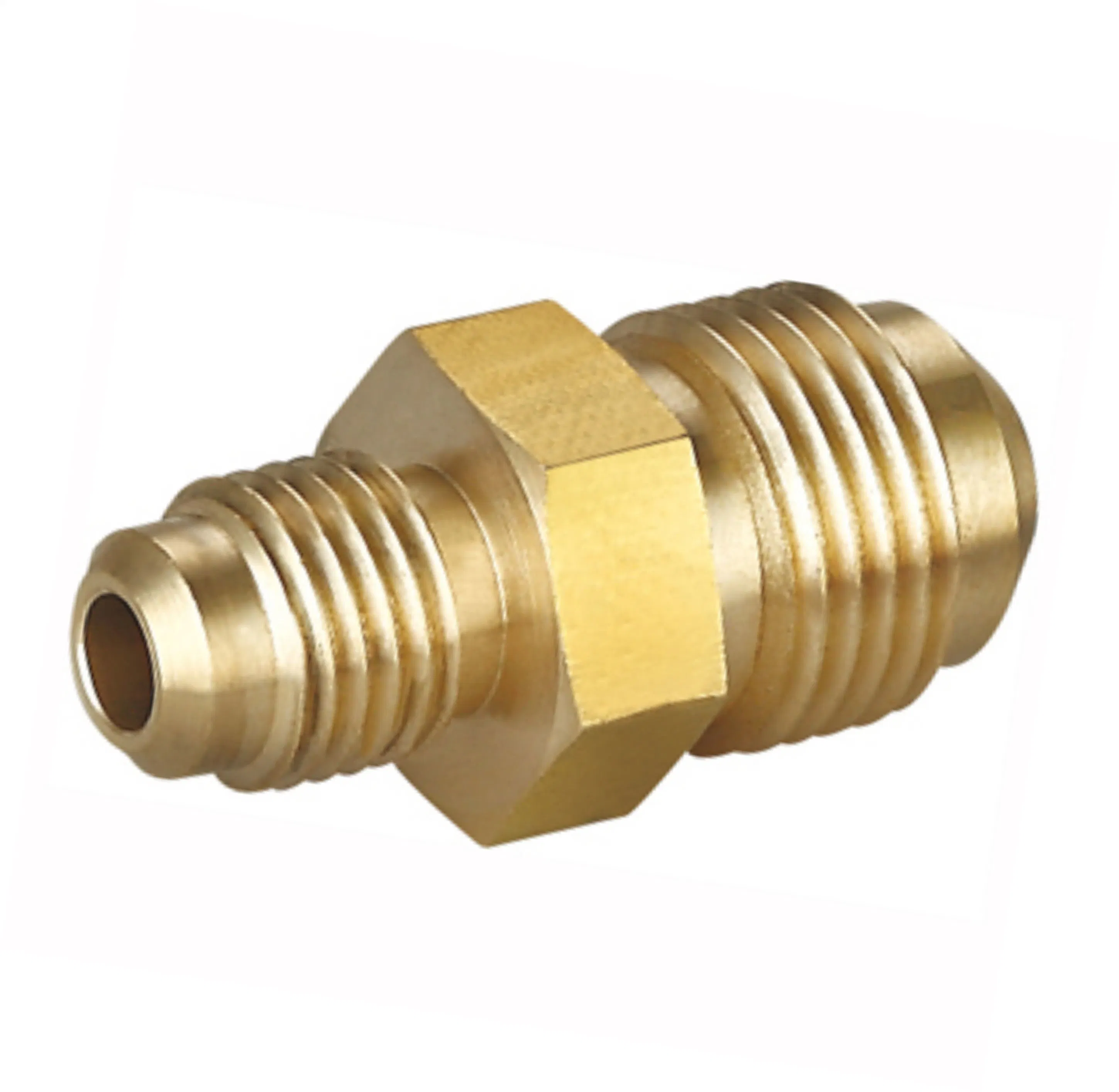 Brass Gas Pipe Compression Pipe Fittings Union 45 Fler Both Ends