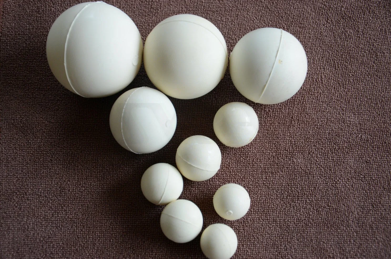 High quality/High cost performance  Nitrile Rubber Silicone White Regulation Size Lacrosse Balls Vibrating Sieve Rubber Bouncing Ball EPDM Small Balls