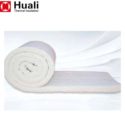 Ceramic Fibre Insulation Blanket, Aluminum Silicate Ceramic Fiber Wool Felt Blanket 610/1220mm Al2O3+Sio2 Pure White Refractory