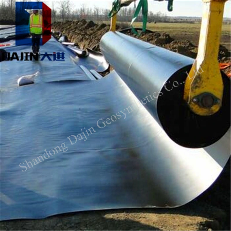 HDPE Pond Liner UV Resistant Geomembrane 100% Virgin Materials for Landfill
