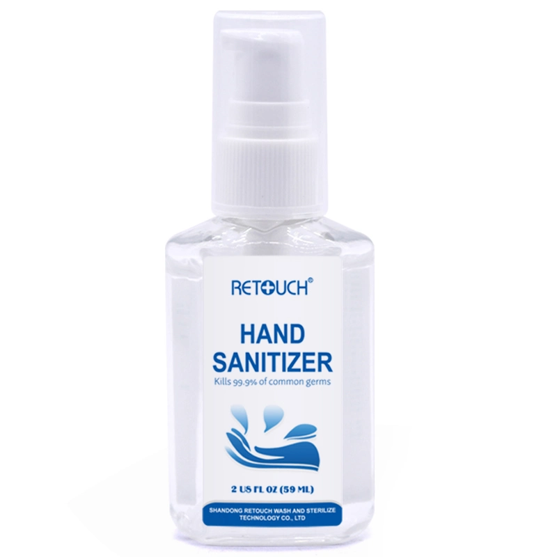 Gel désinfectant pour les mains Sanitizersanitizer main désinfectant liquide Gel 60ml Trousseau Hand Sanitizer avec mousqueton pour les enfants