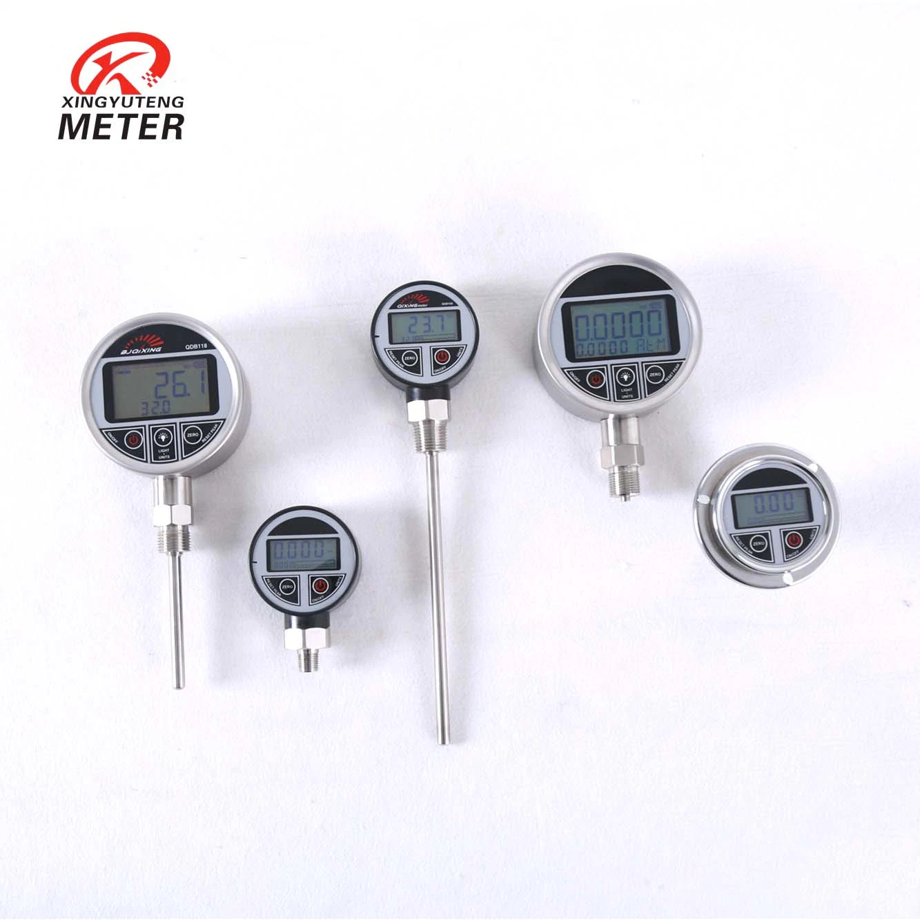 PNP Output IP65 Intelligent Temperature Controller Switch Rotatable Display Window Qtk103