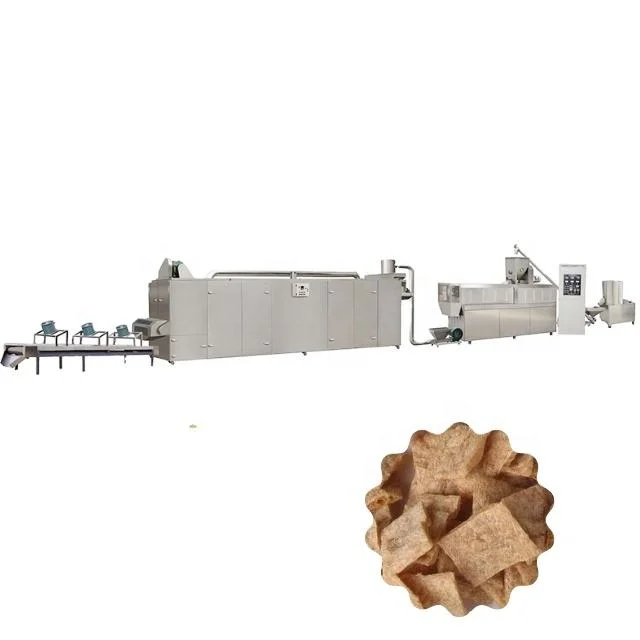 Acier inoxydable de protéines de soja Twin-Screw extrusion de l'équipement de la viande végétarien