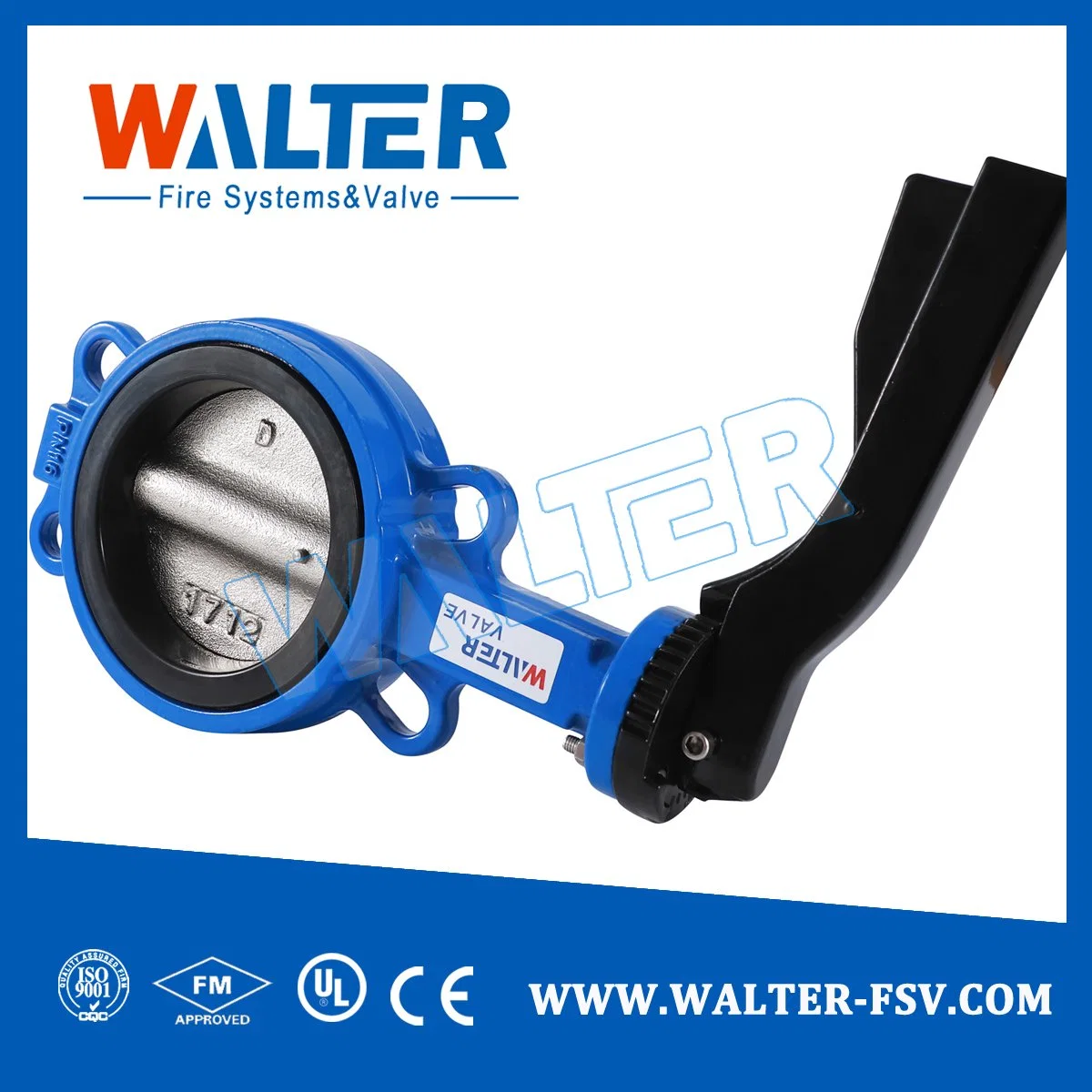 Wholesale/Supplier Easy Control Safety Metal Valve API Wafer Butterfly Valve for Agriculture Industry with High Pressure