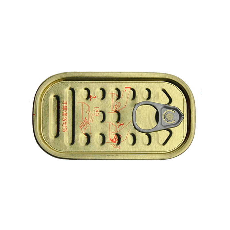 311# Tinplate Easy Open Lid for Tuna