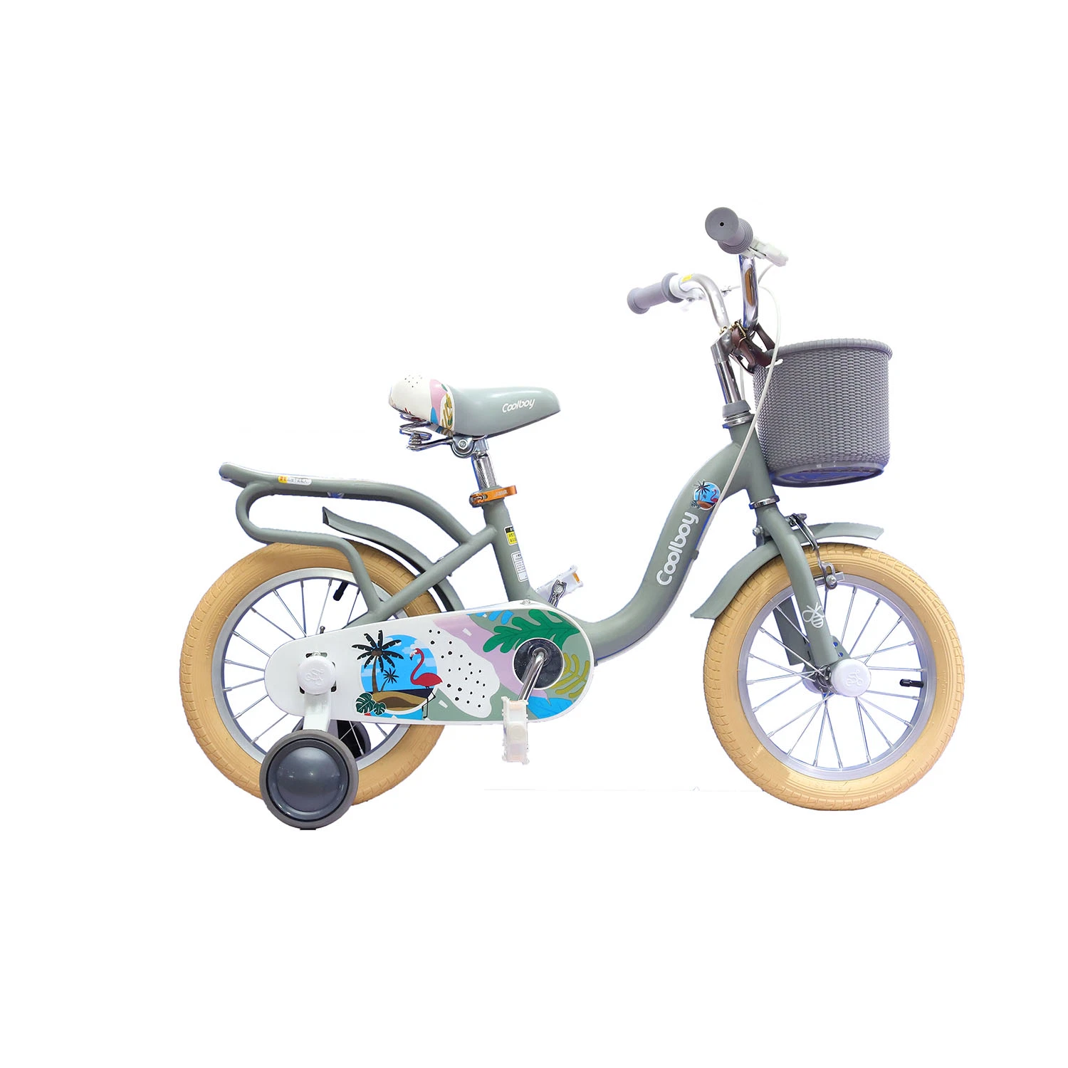 New 3-12 Year Old Children's Bicycle/One Piece Thickened Frame