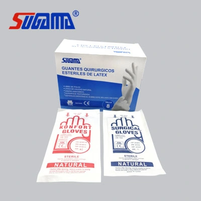 Disposable Surgical Latex Gloves for Medical Use