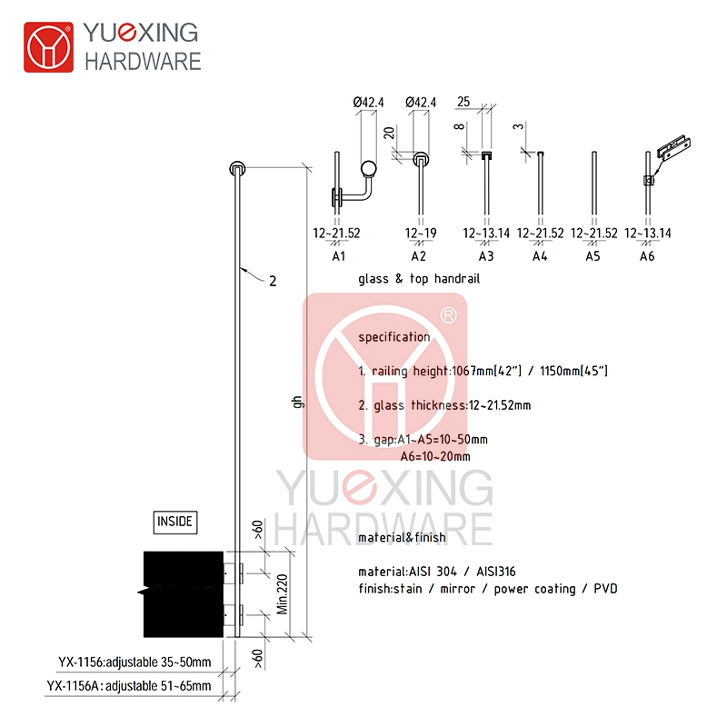 Innovative Standoff Glass Railing Design for Showcasing Stunning Staircases