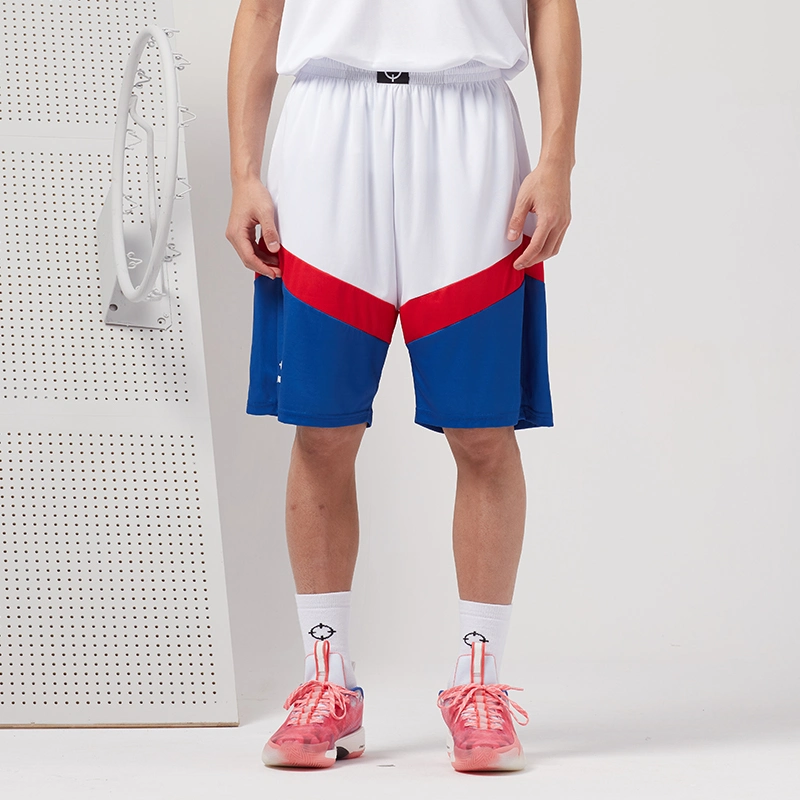 Multi Color Polyester Breathable Men's Basketball Shorts
