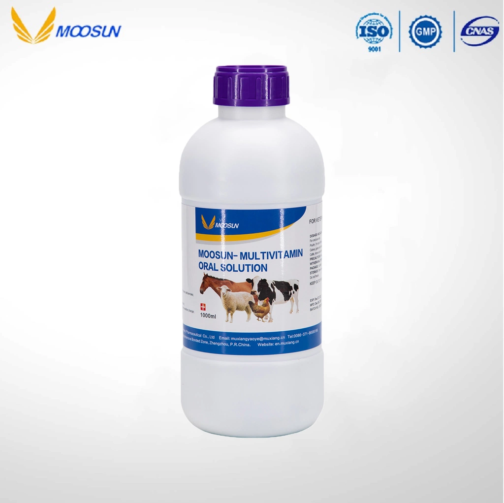 GMP Manufacture Veterinary Drug Adek Oral Solution for Animals Use with ISO