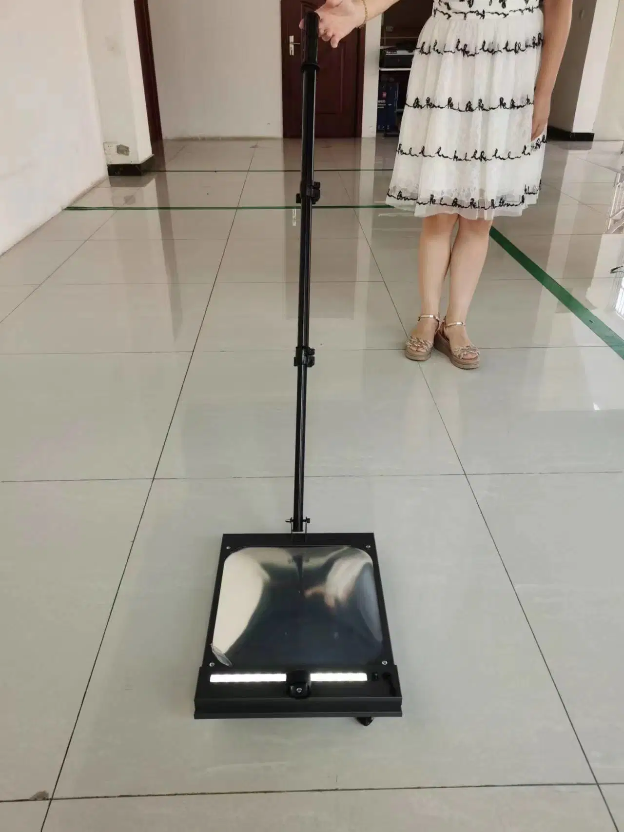 30*30 Cm Square Convex Mirror Under Vehicle Inspection Mirror