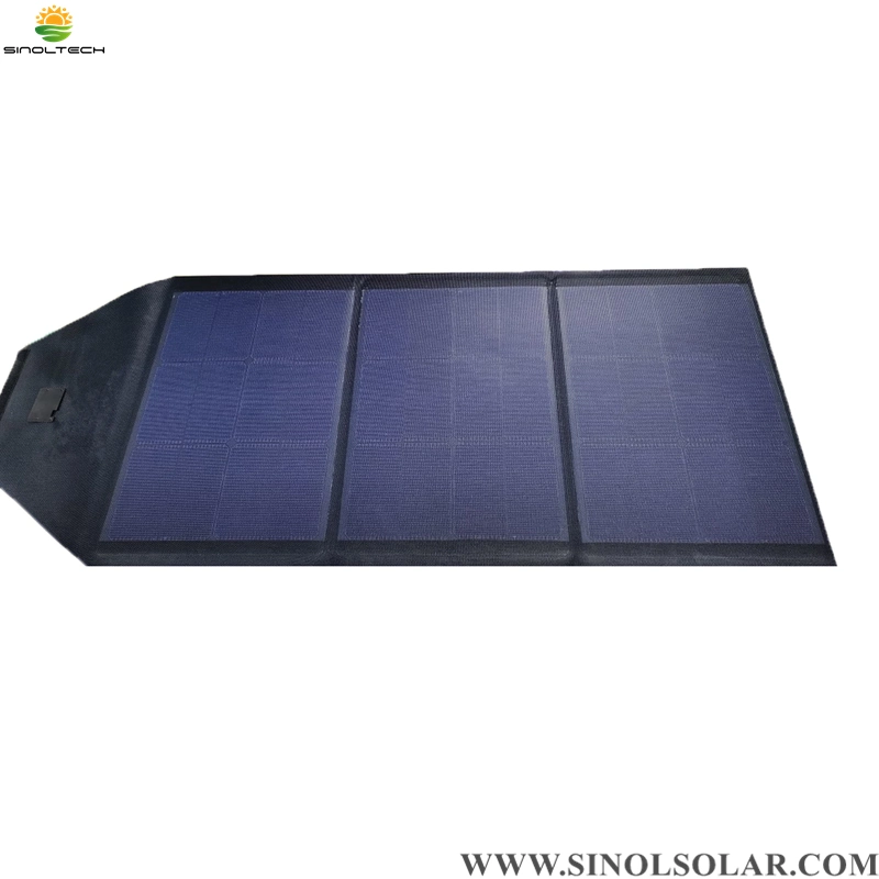 Sinoltech potente Panel solar plegable 215W para el exterior de la carga (FSC-HJT-215)