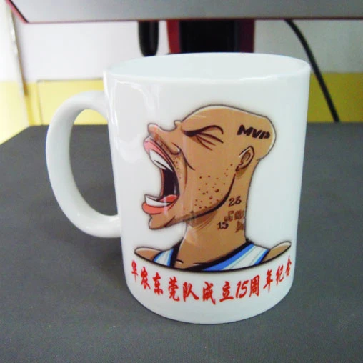 11 Oz High quality/High cost performance  Reinforced Porcelain Heat Transfer White Mugs Sublimation Cup