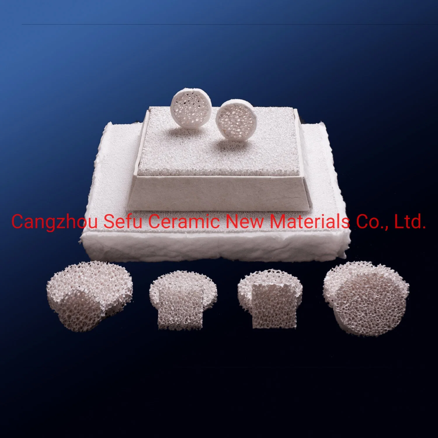 Alumina Ceramic Filter Al2O3 Foam for Metal Foundry