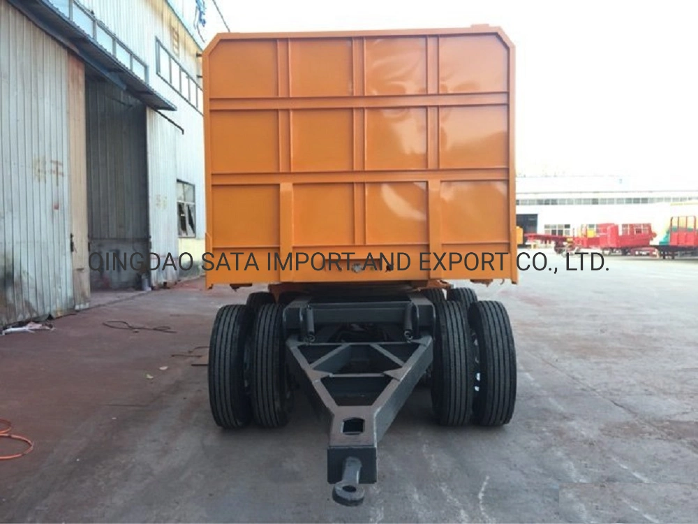 Tres /cuatro ejes de madera Transporte Semi Registro Trailer