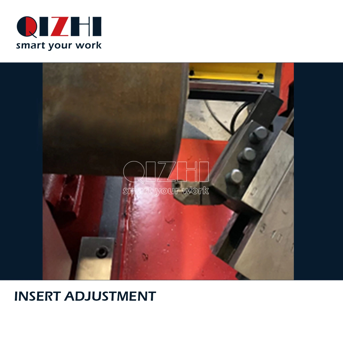 Qizhi 32-62" Pipe End Beveling Machine with Platform Turning Function