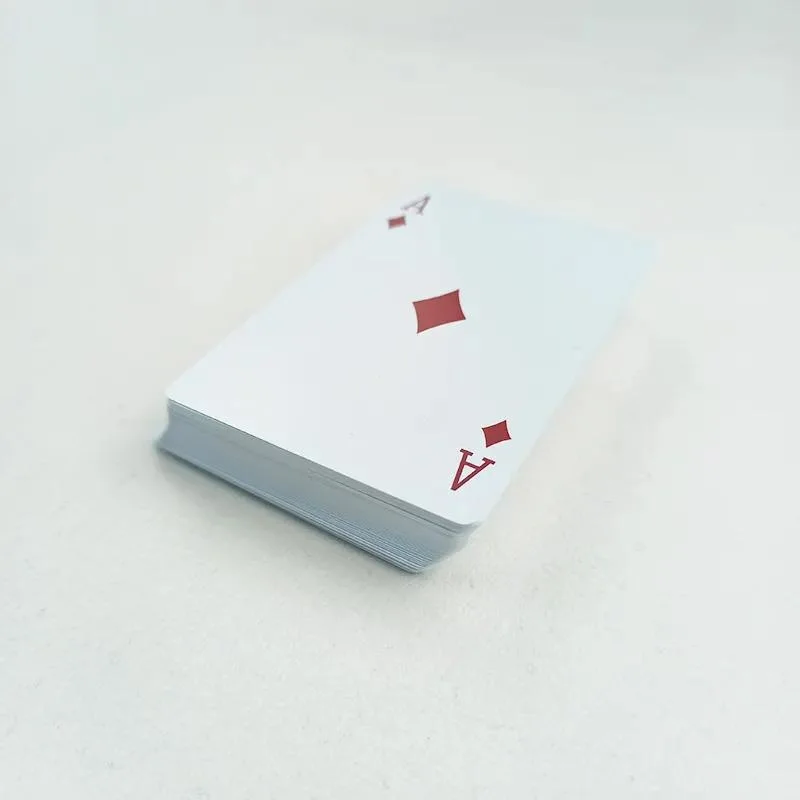 Customized Logo 100% PVC Waterproof Material Playing Card