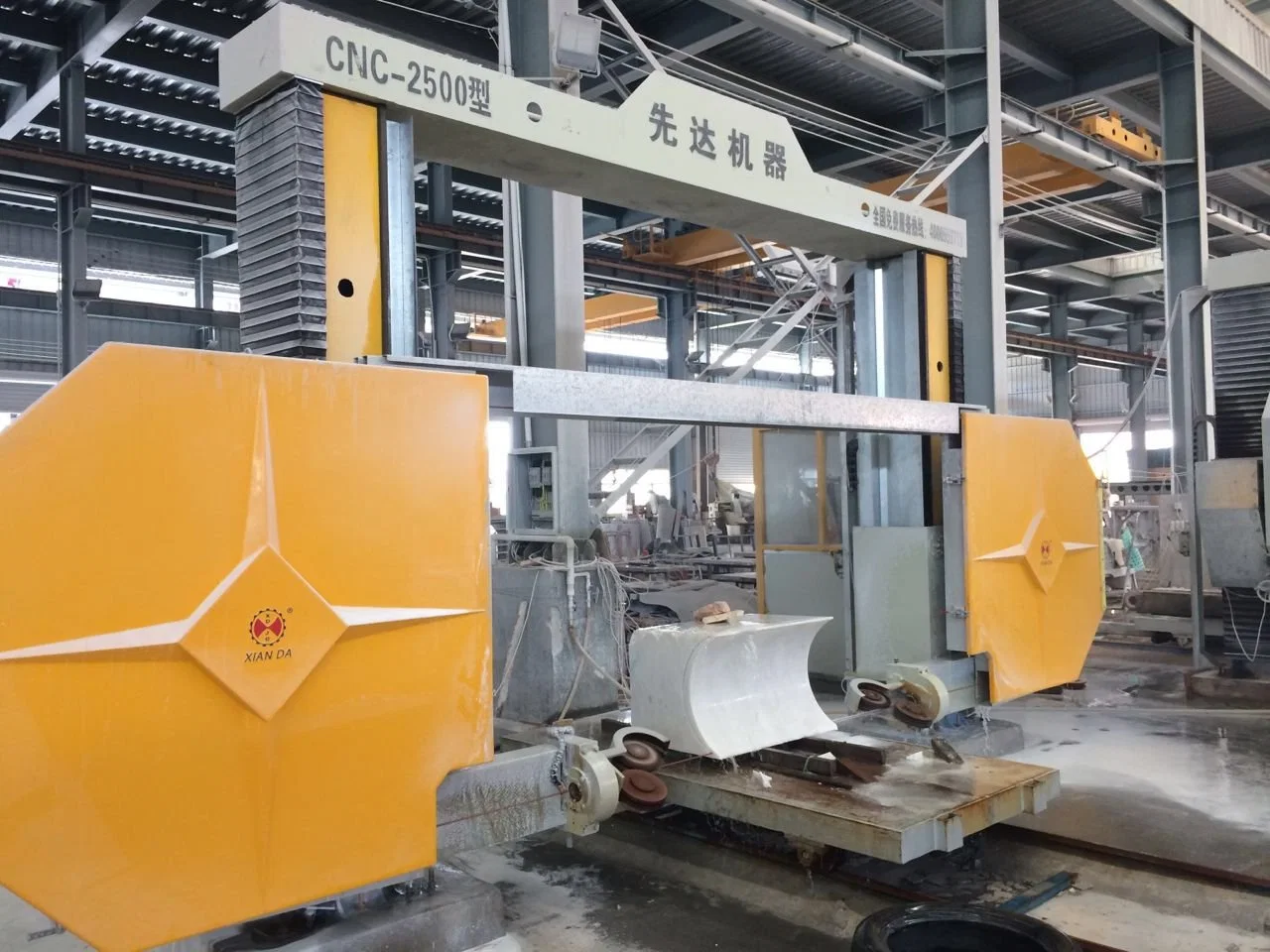 Diamond Wire Saw Machine Granite Marble Stone Cutting Machine CNC-2500