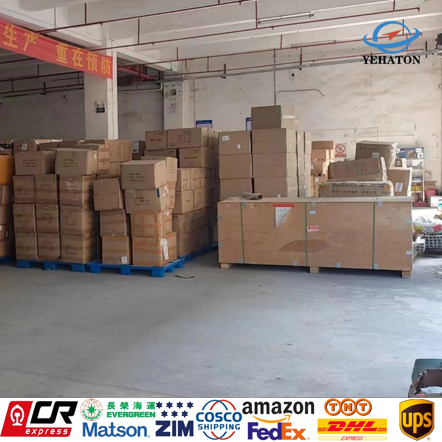 Fast Railway Train Freight Forwarder Combined Transport Shipping Agent UPS FedEx DHL Door to Door From China to UK France Germany USA Amazon Fba