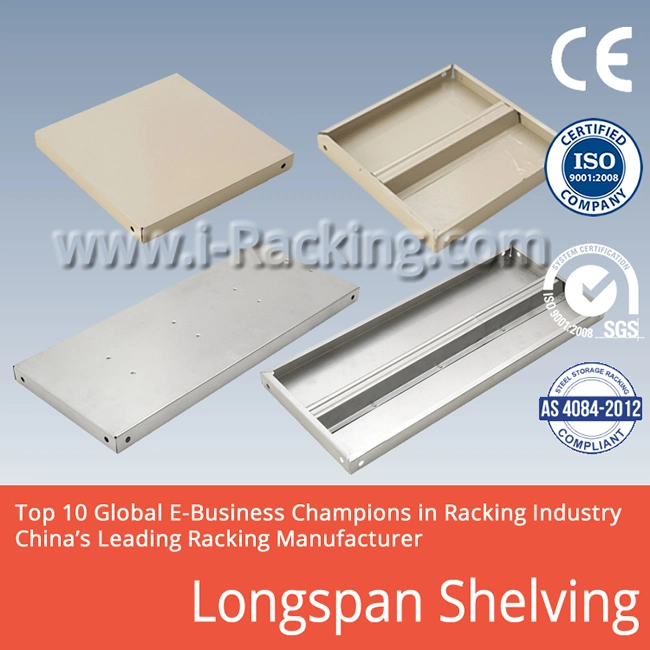 Long Span Metal Shelving for Industrial Warehouse Storage Solutions (IRB)