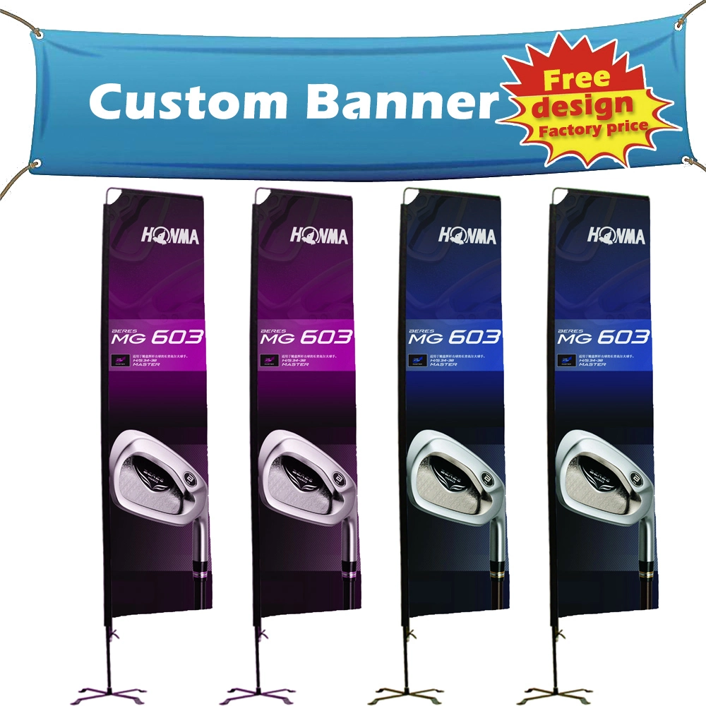 Cheap Custom Promotional Polyester Fabric Vinyl Digital Silk Screen Printing Advertising Birthday PVC Flex Retractable Exhibition Outdoor Display Stand Banner