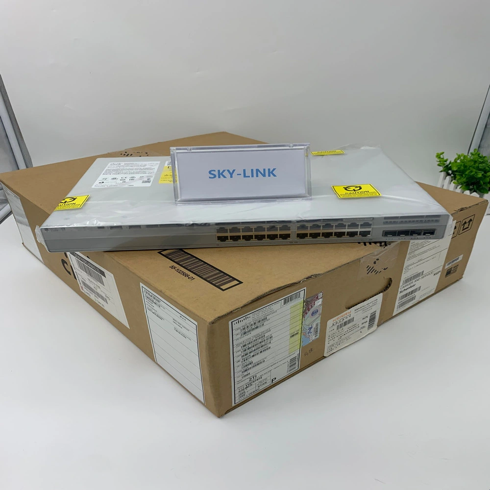 Nouveau Cisco série 9200 d'origine 24 ports du commutateur réseau C9200L-24P-4G-a