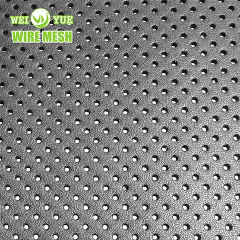 Mild Steel Perforated Metal Mesh/ Micro Hole Punching Mesh Sheet Garden Fence Perforated Metal Building Decoration