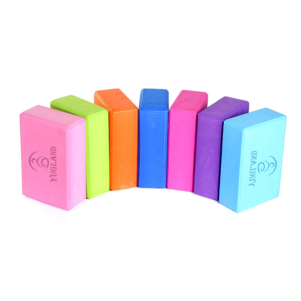 Yugland High Density EVA Gymnastic Posture Foam Custom Yoga Block Yoga Bricks