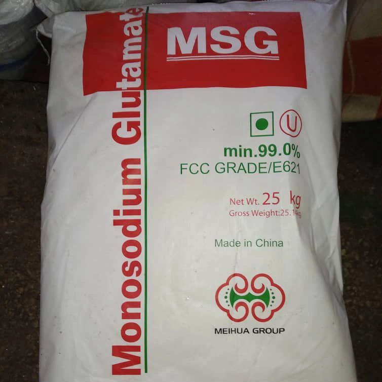 Monosodium Glutamate Msg CAS 142-47-2 Meihua and Fufeng