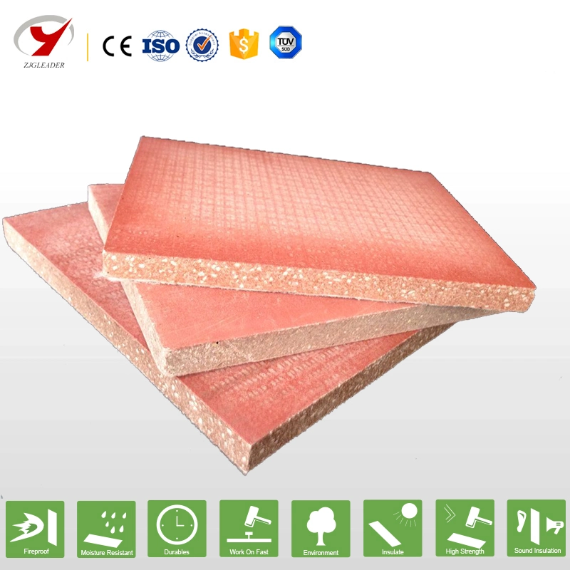 Fiber Glass Fireproof MGO Board, Wall Panel Building Material