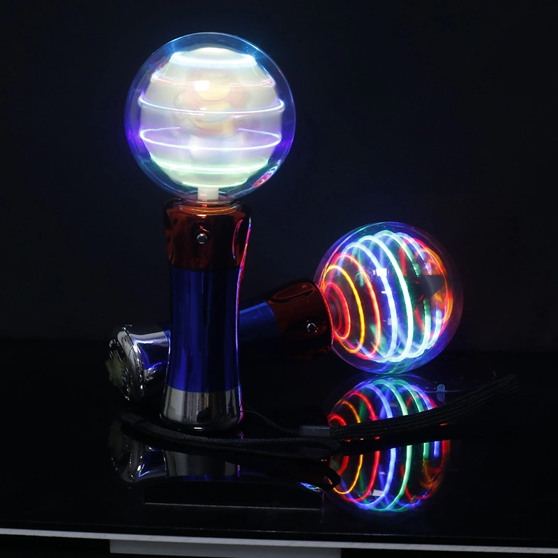 Regalo LED bola giratoria niños Multi-Color Flash LED Juguetes