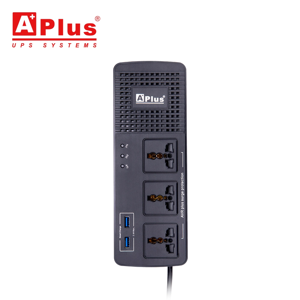 Universal Outlet Smart USB Charger 1000VA AVR Spannungsregler