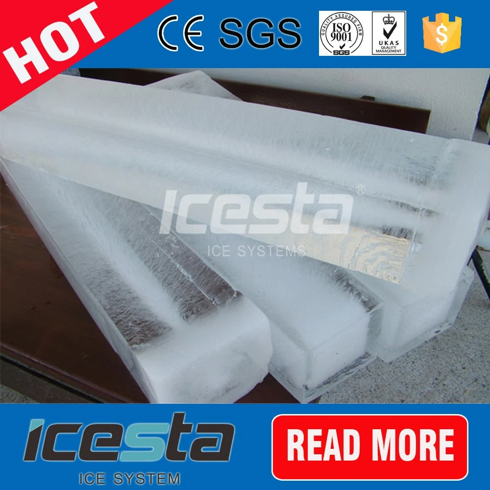 Industrial Icesta 30 toneladas de bloque de refrigeración directa la máquina de hielo