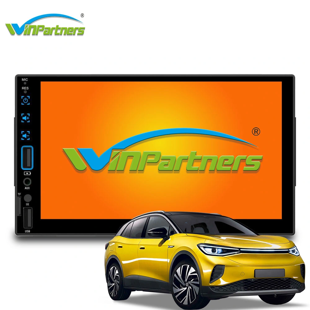 Car Audio MP5 Video Player with Mirror Link /Bt/TF/USB Functions