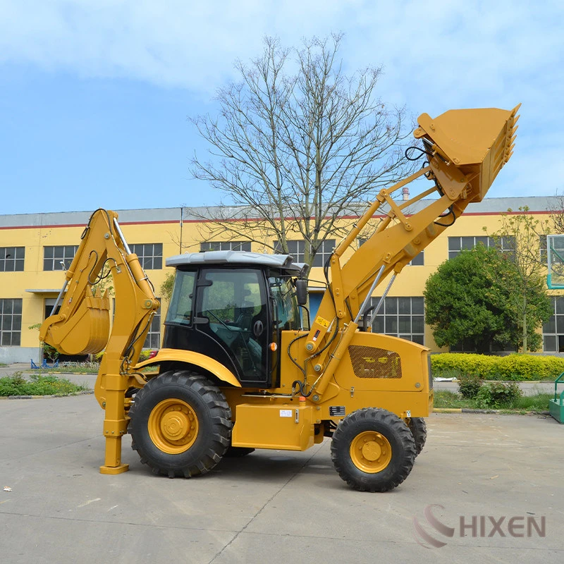 Original Engine and Spare Parts Cheap Used Backhoe Loader Heavy Construction Equipment for Sale