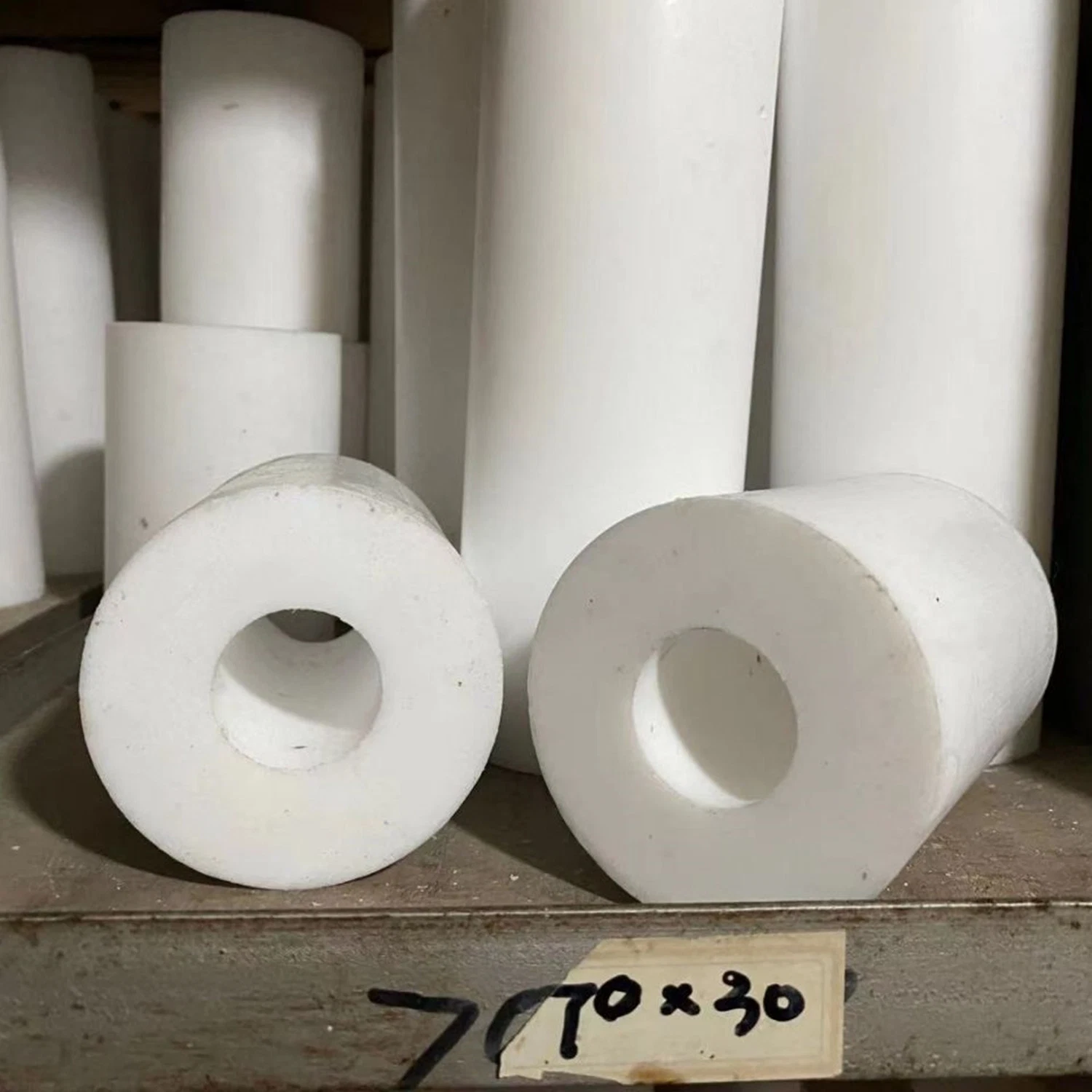 China OEM Pure Medical Grade Round White PTFE Tube