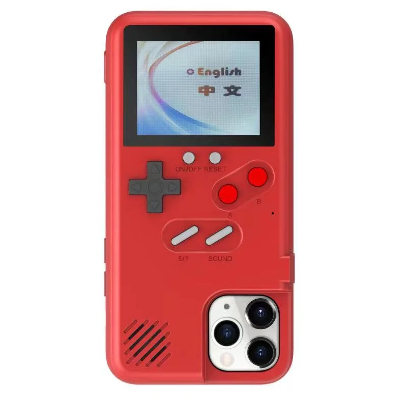 Color Screen Game Console Phone Case for IP6-14 Series 36 Classic Games