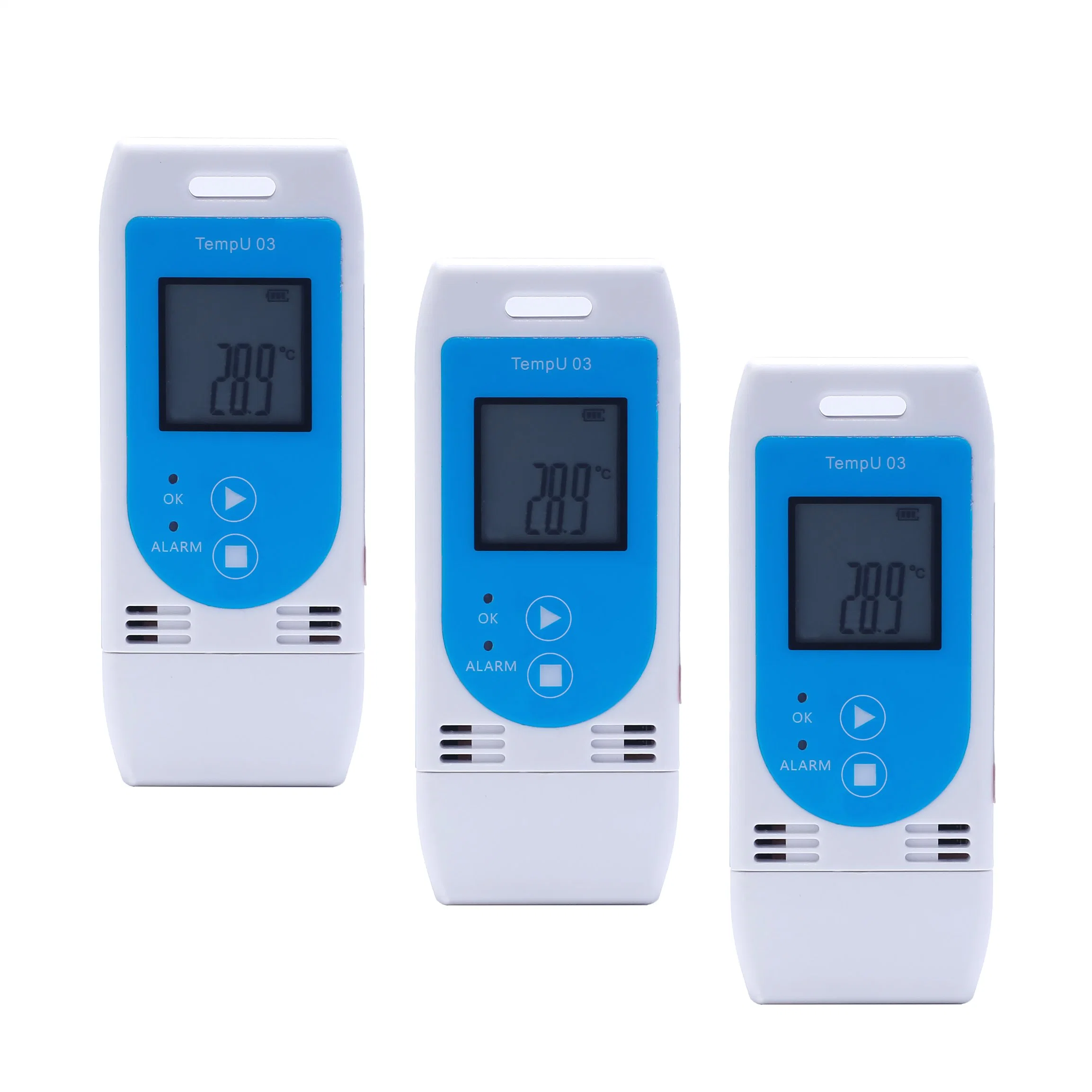 24 Hours Temperature Monitoring Pharmaceuticals USB Temperature Data Logger with LCD Display