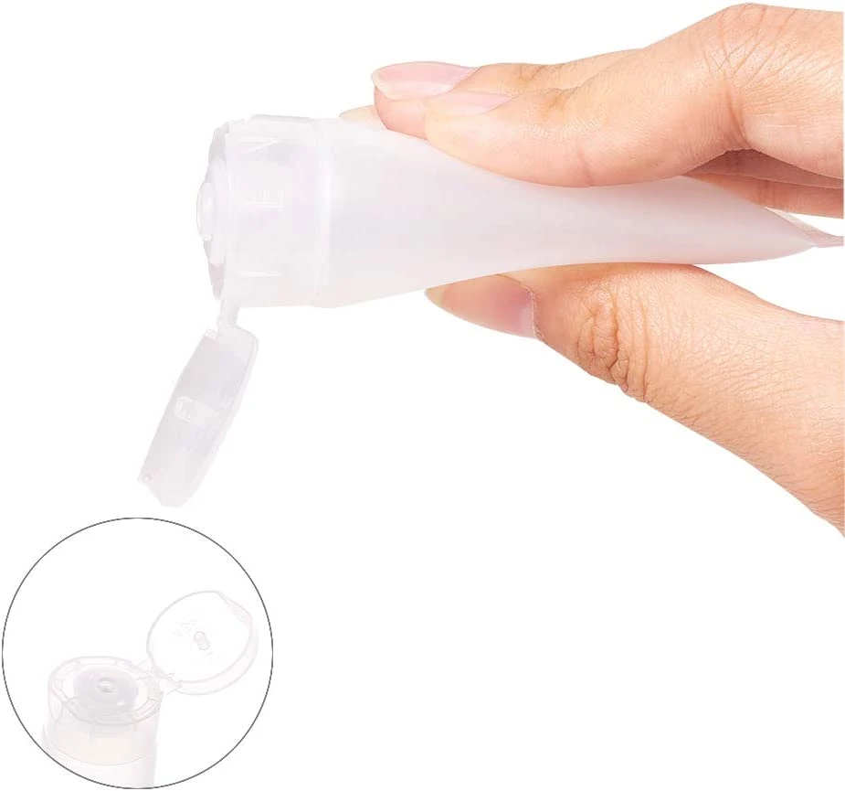 Tubo de tamanho de viagem para gel de Duche de limpeza facial Shampoo