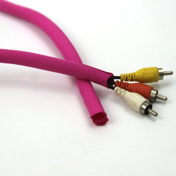 Insulation Wear-Resistant Fire Self-Winding Braided Split Cable Sleeve