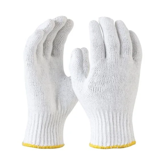 Rüstung Gute Qualität Preis White String Strick Waschbare Handschuhe