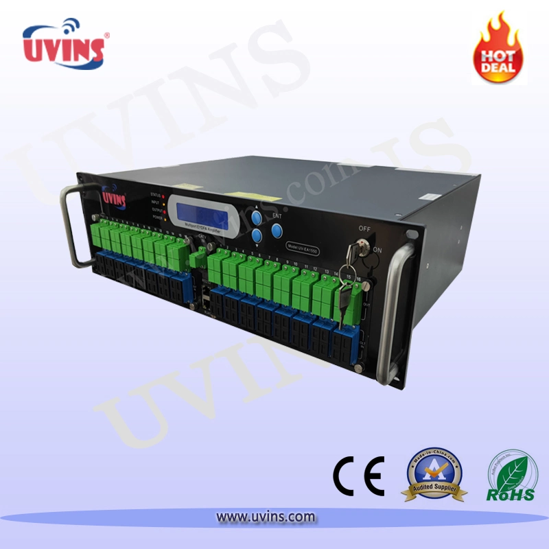 1550 Pon EDFA CATV Optical Amplifier with Wdm for FTTH Gpon/Epon