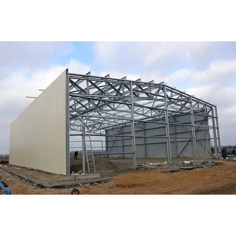 China Low Cost Structural Steel Fabrication Warehouse Fabric Buildings/ Steel Structure