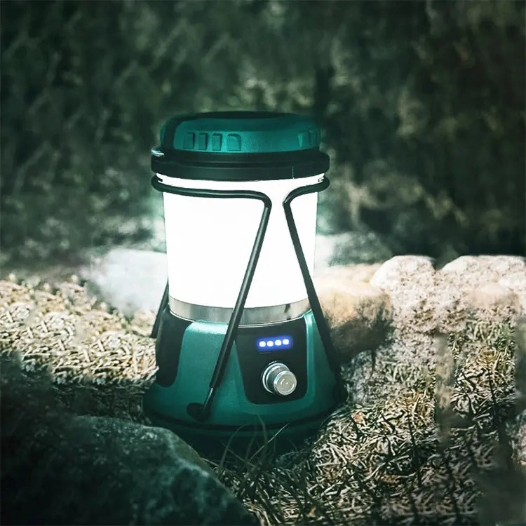 Multifunctional Foldable High Power Camping Lantern with Handle Waterproof Camping Light